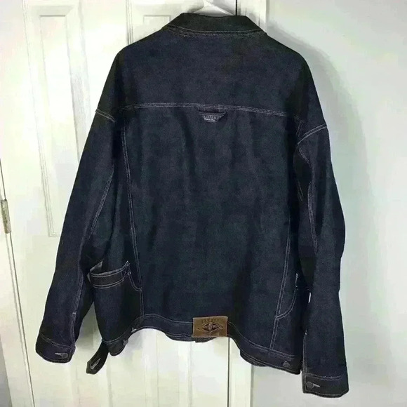 Vintage Pelle Pelle Marc Buchanan Hip-Hop Denim Jacket Size 2XL - Picture 2 of 7